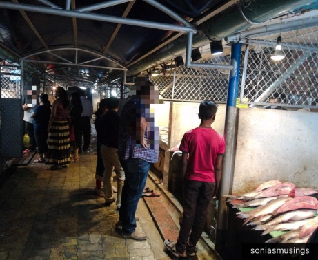 Fish market in Kolkata
