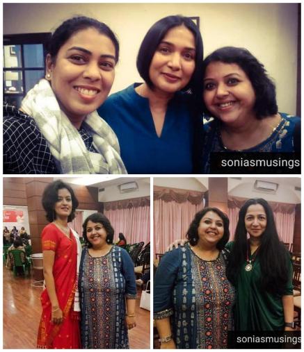 Meeting Anupriya, Damyanti, Paromita and Kiran Manral