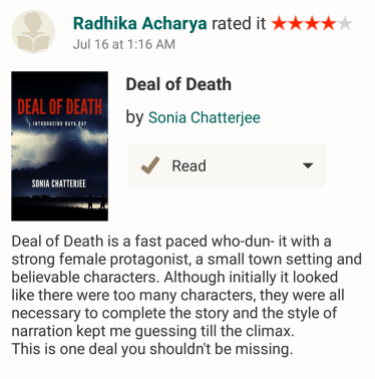 Review by Radhika Acharya